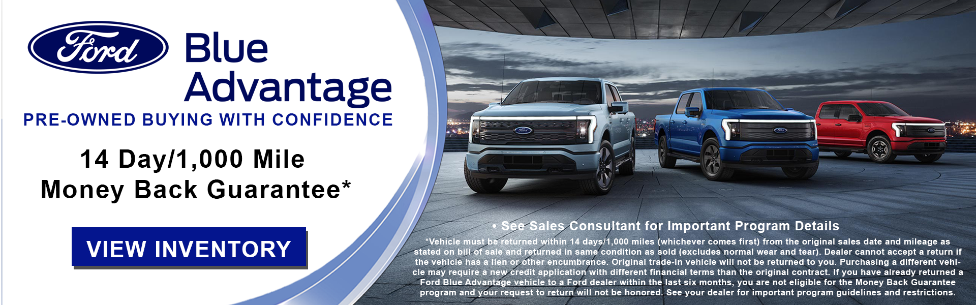 Ford Blue Advantage Money Back Guarantee | Bob Sight Ford Inc in Lees Summit MO