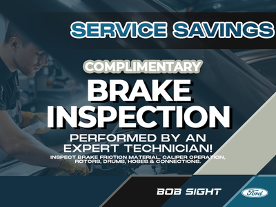 Complimentary Brake Inspection!
