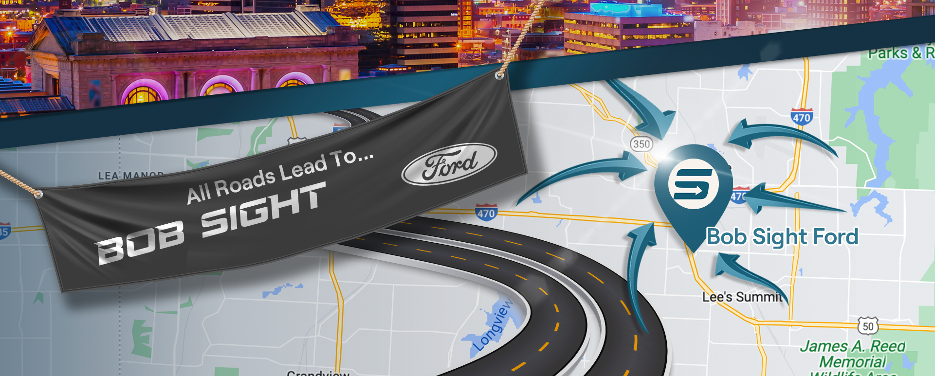 All Roads Lead to Bob Sight Ford in Kansas City