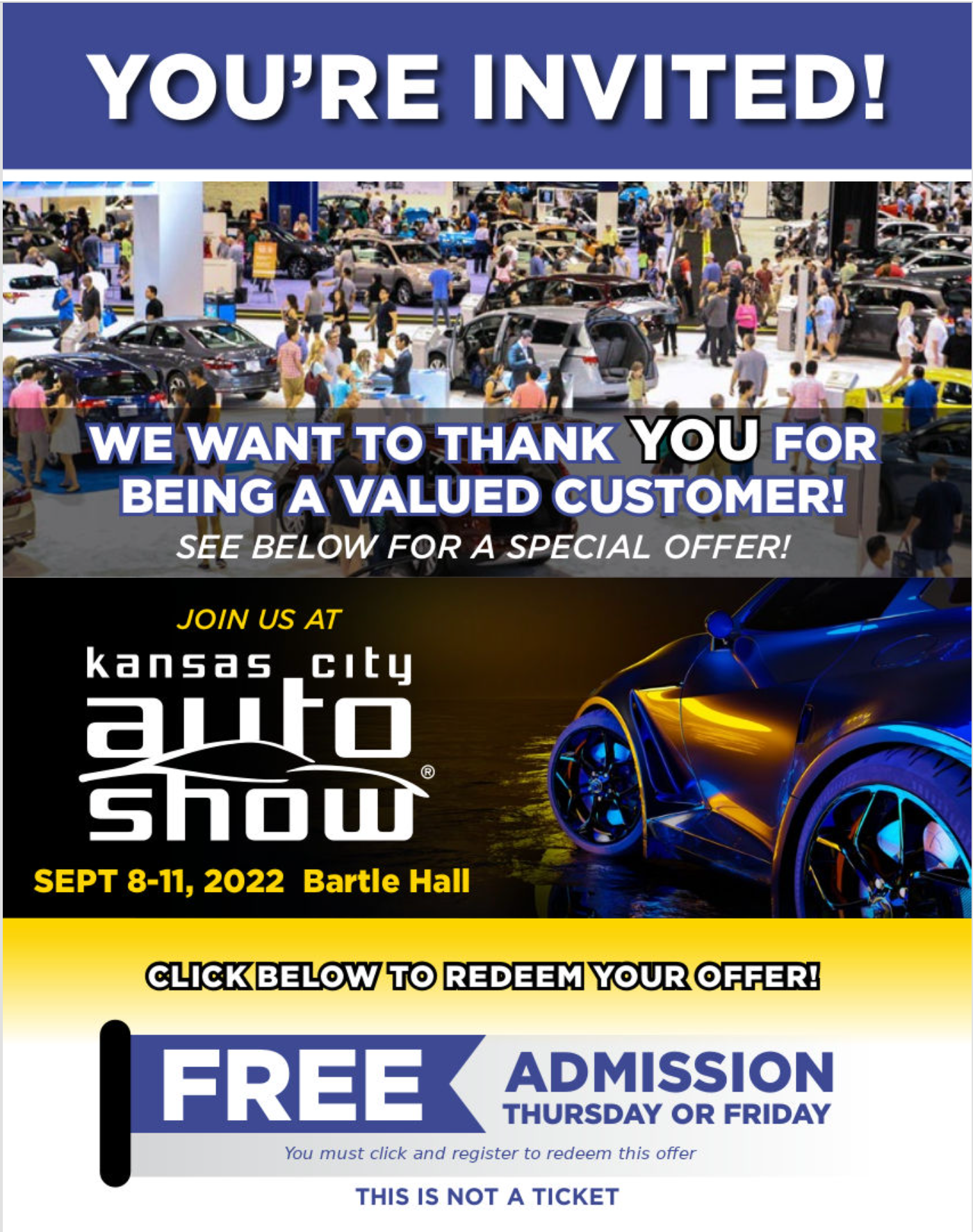 Kansas City Auto Show Tickets at Bob Sight Ford