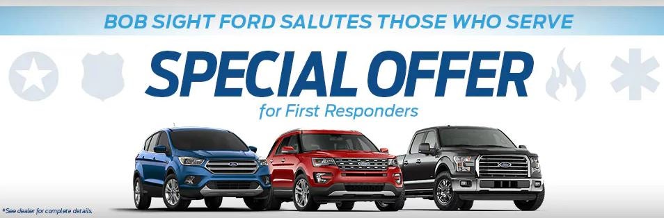 First Responder Appreciation Offers | Bob Sight Ford Inc in Lees Summit MO
