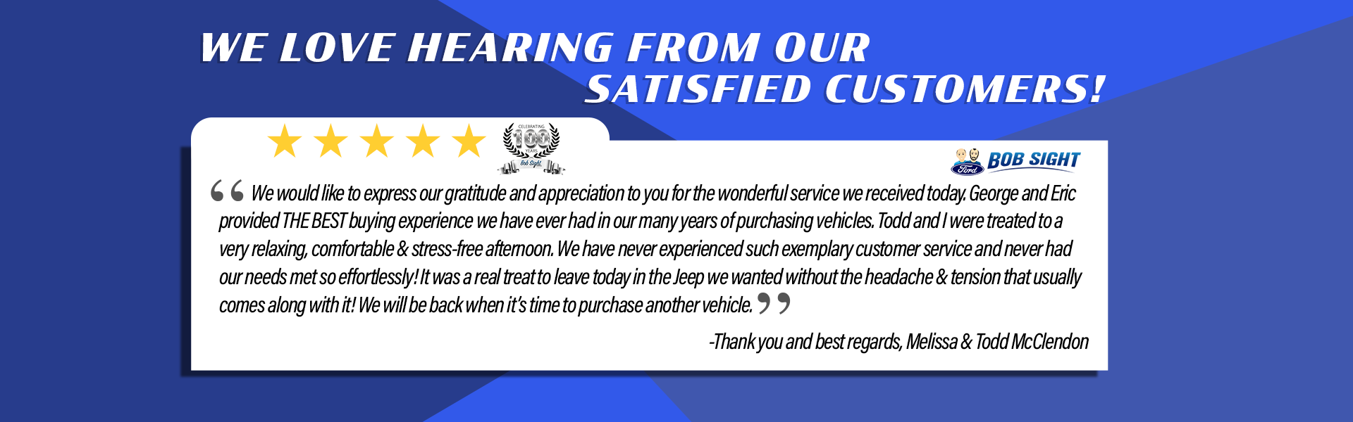 Happy Customer Review at Kansas City Ford Dealer